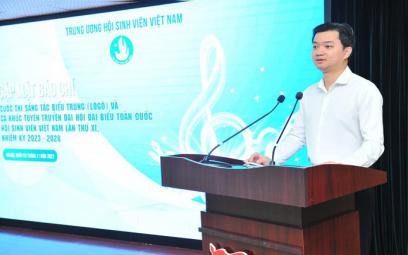 Sáng tác ca khúc, biểu trưng cho Đại hội Hội Sinh viên Việt Nam toàn quốc lần thứ XI