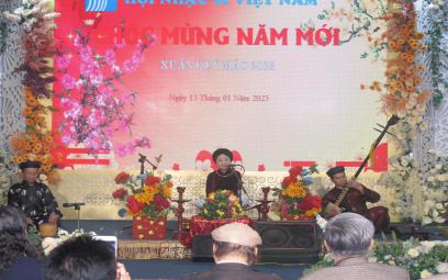 Hội Nhạc sĩ Việt Nam gặp mặt hội viên Xuân Quý Mão 2023