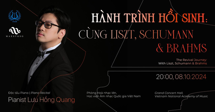 Lưu Hồng Quang độc tấu piano "Hành trình hồi sinh"