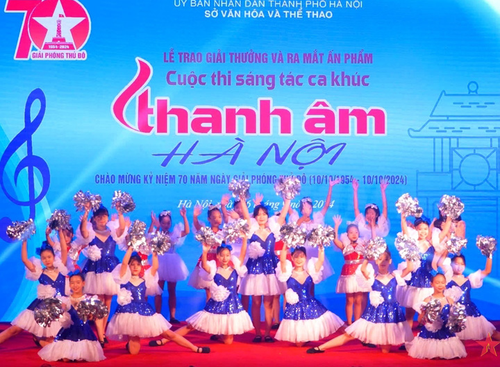 Trao giải Cuộc thi Sáng tác ca khúc “Thanh âm Hà Nội” 2024