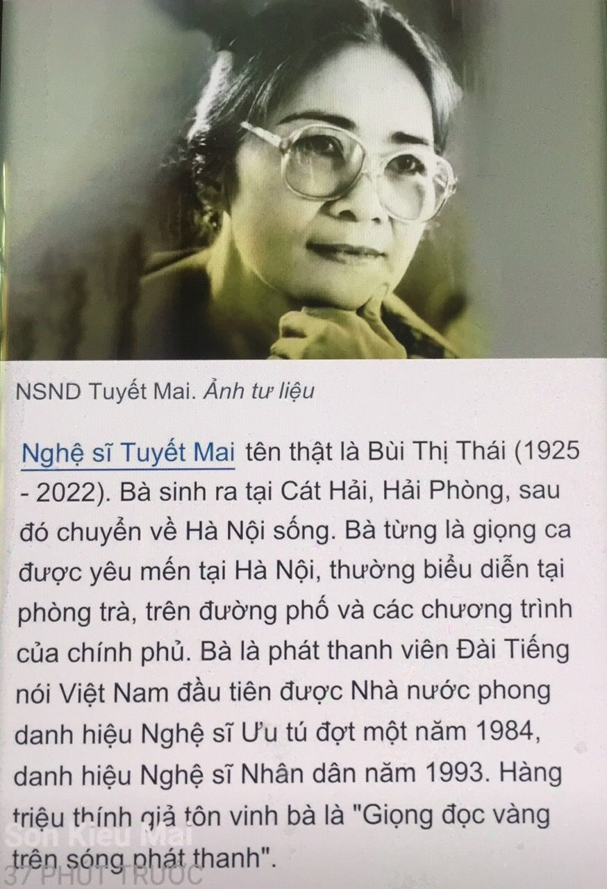 Nhạc sĩ Trương Tuyết Mai bức xúc khi bị gắn hình nhầm vào tin người quá cố