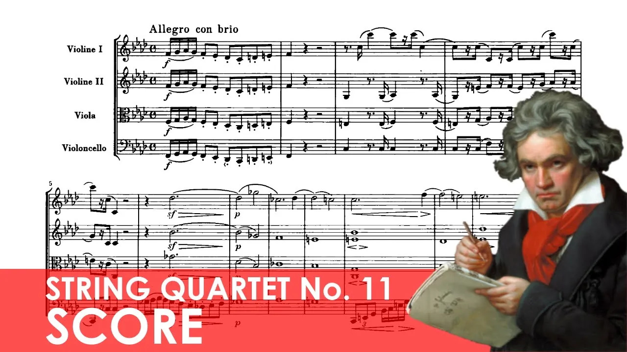 Beethoven: Tứ tấu dây số 11 “Serioso”
