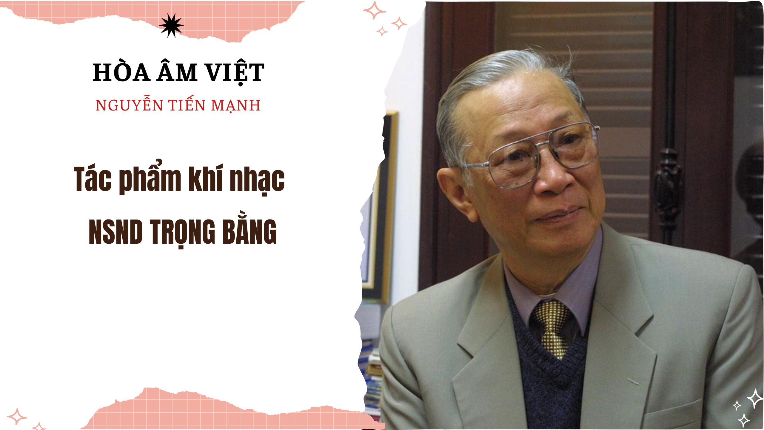 Tác phẩm khí nhạc: NSND Trọng Bằng