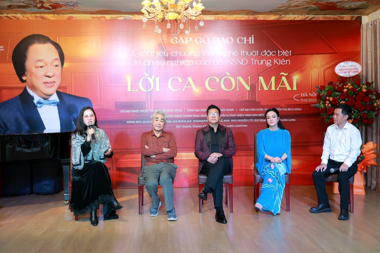 “Lời ca còn mãi”: Hành trình tôn vinh người thầy của những giọng ca vàng Việt Nam