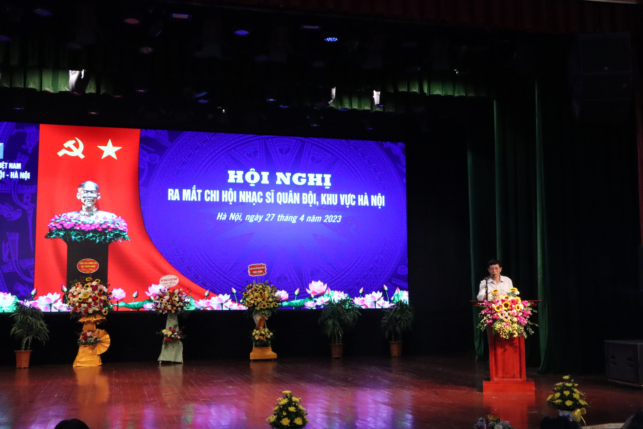 Chùm ảnh: Ra mắt Chi hội Nhạc sĩ Quân đội – khu vực Hà Nội