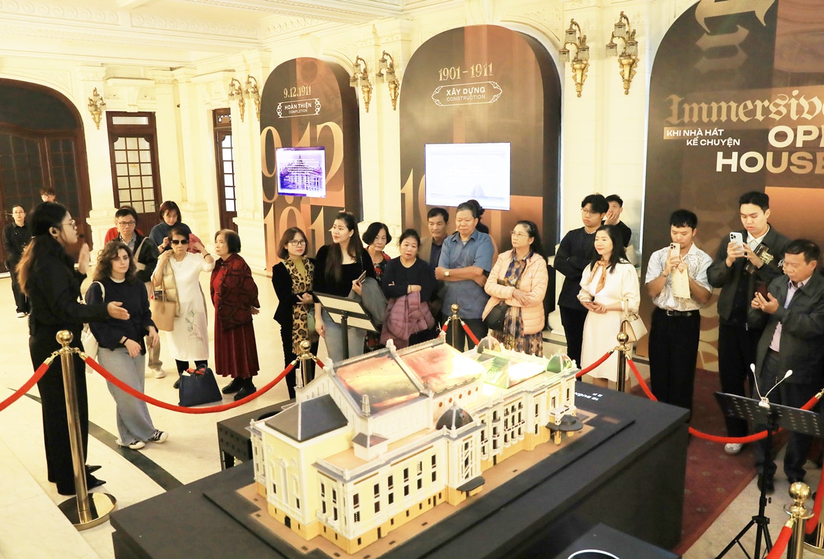 115 năm Nhà hát Lớn Hà Nội - Kể chuyện bằng ánh sáng và công nghệ