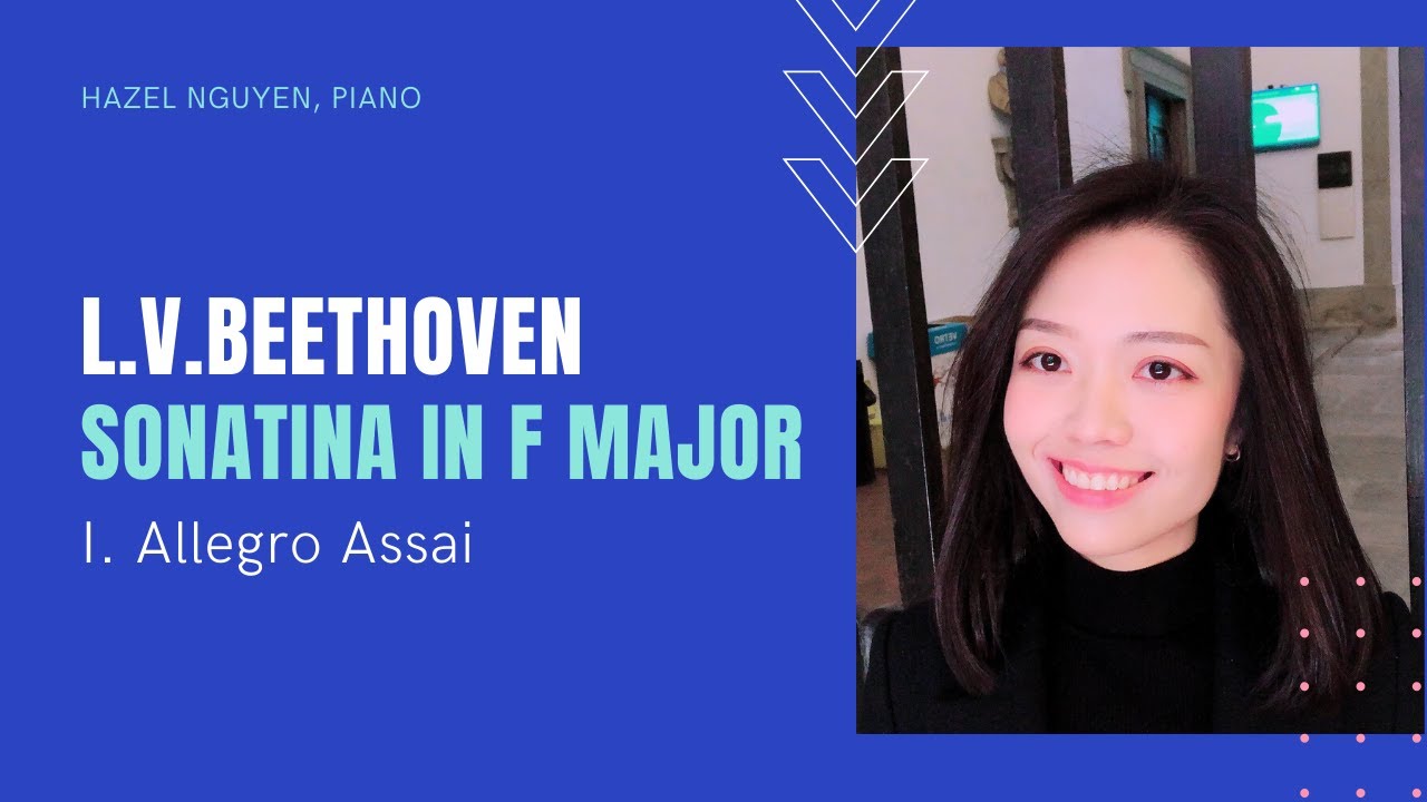 Sonatina in F major Anh.5, I. Allegro Assai