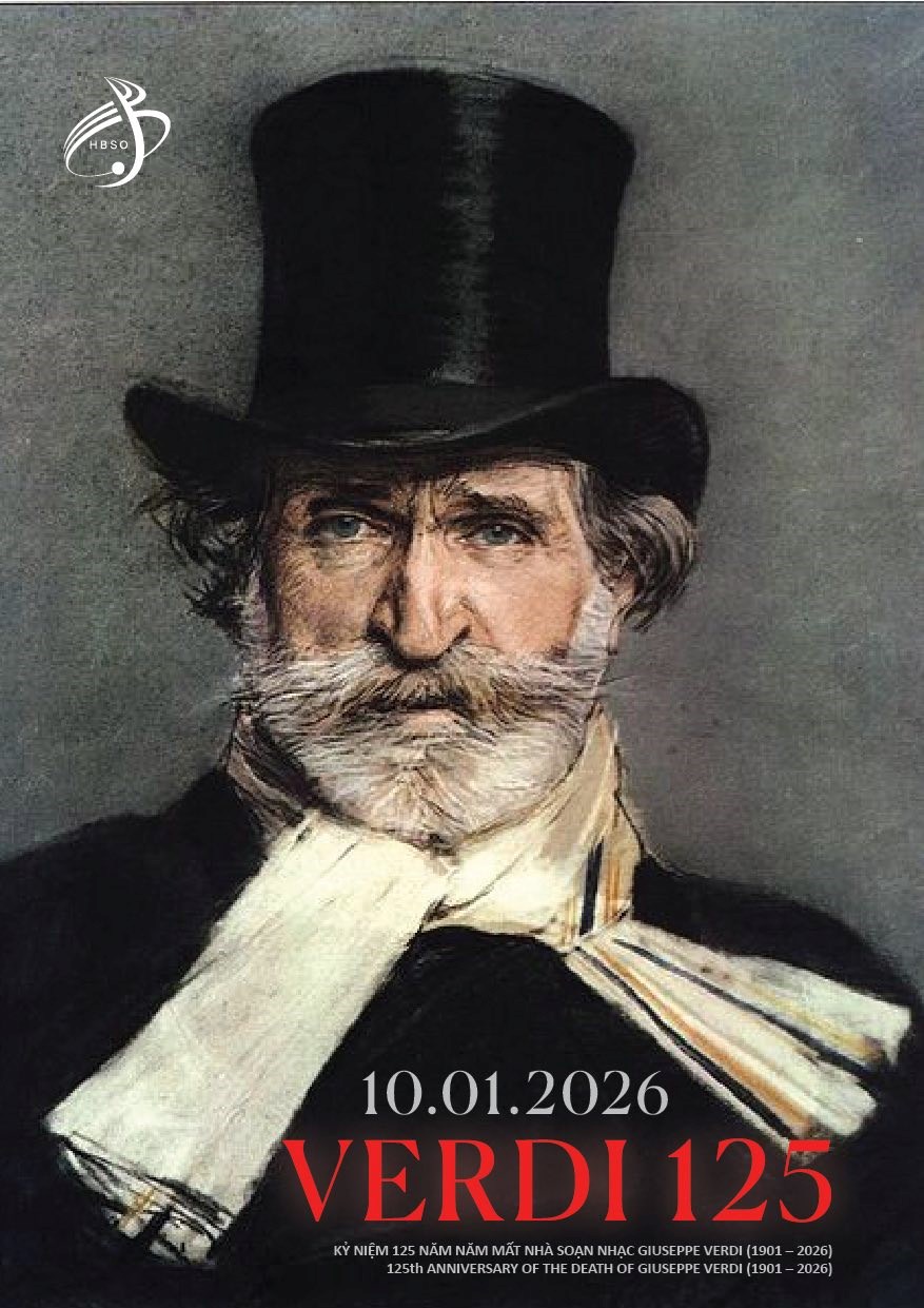 Hòa nhạc kỷ niệm 125 năm năm mất nhà soạn nhạc Giuseppe Verdi