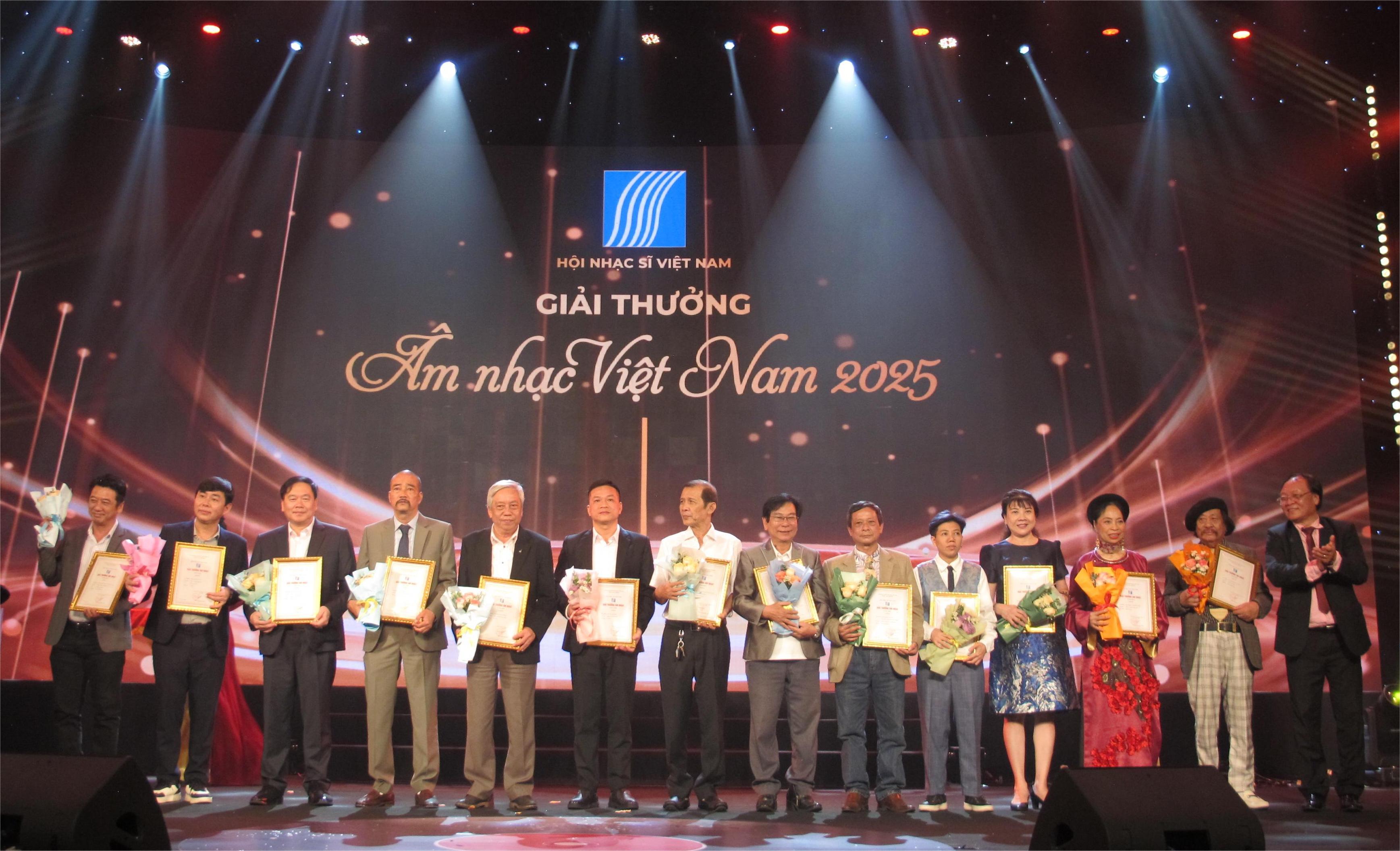 Giải thưởng Âm nhạc Hội Nhạc sĩ Việt Nam năm 2025