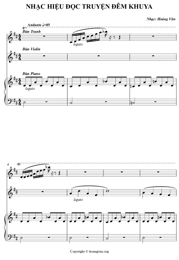 NHẠC HIỆU CHƯƠNG TRÌNH “ĐỌC TRUYỆN ĐÊM KHUYA”