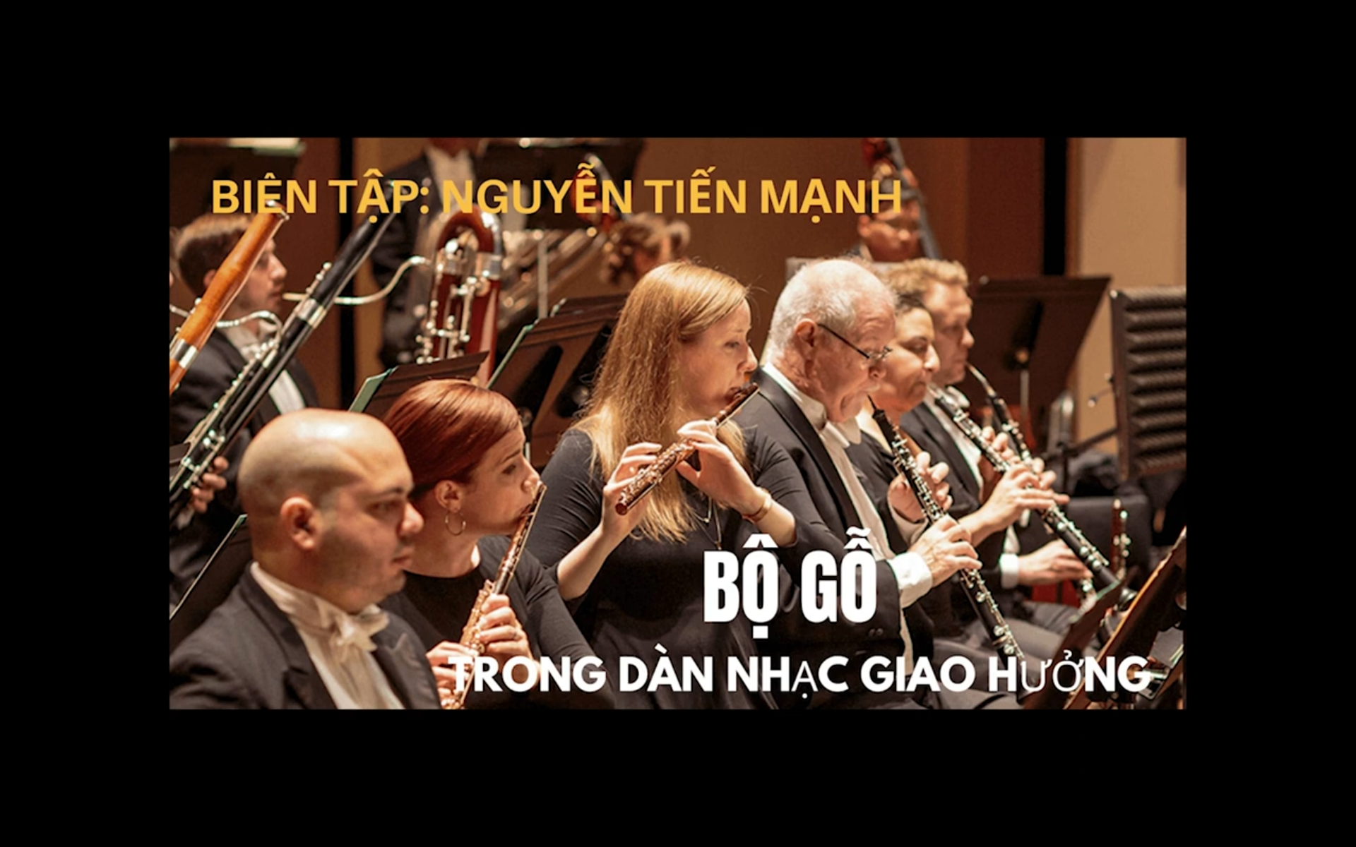 BỘ GỖ TRONG DÀN NHẠC GIAO HƯỞNG