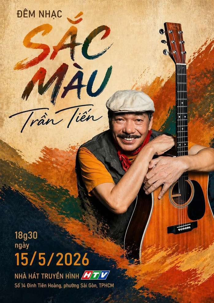 "Sắc màu Trần Tiến": Hành trình âm nhạc đối thoại cùng thời gian