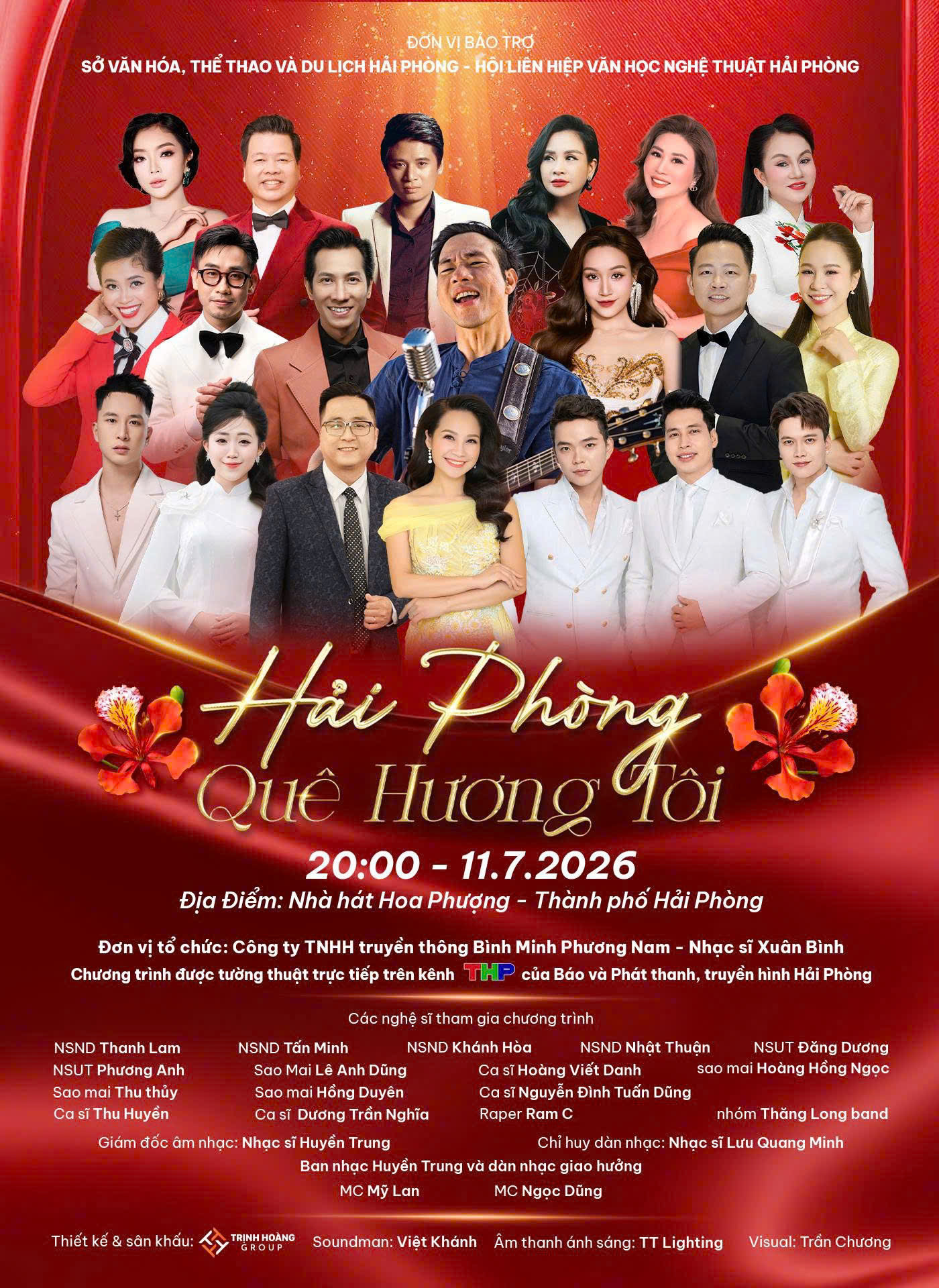 17 ca khúc về đất Cảng trong đêm nhạc “Hải Phòng quê hương tôi“