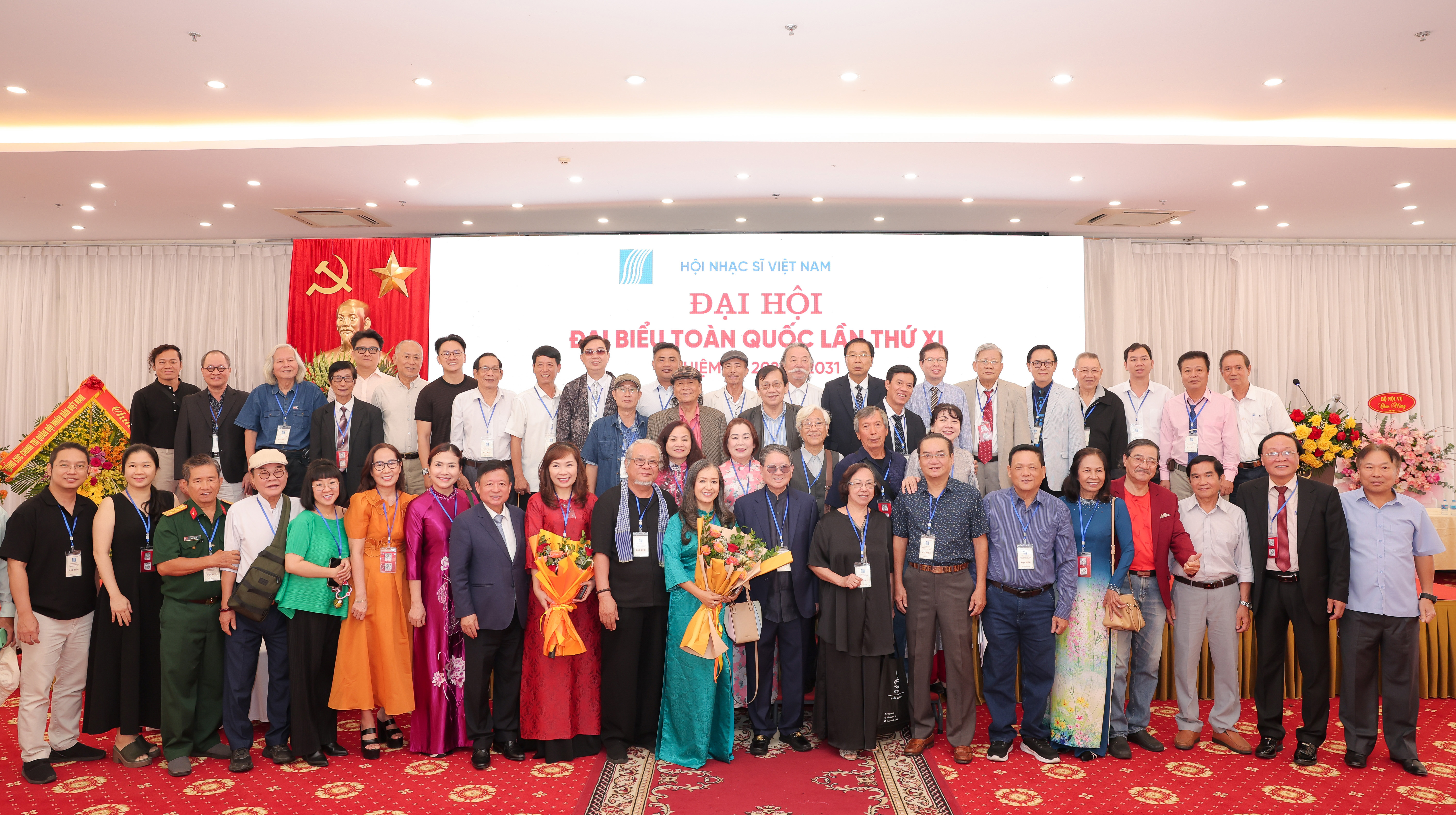 Bế mạc Đại hội Đại biểu toàn quốc Hội Nhạc sĩ Việt Nam nhiệm kỳ XI - Thiếu tướng, nhạc sĩ Nguyễn Đức Trịnh tái đắc cử Chủ tịch Hội Nhạc sĩ Việt Nam